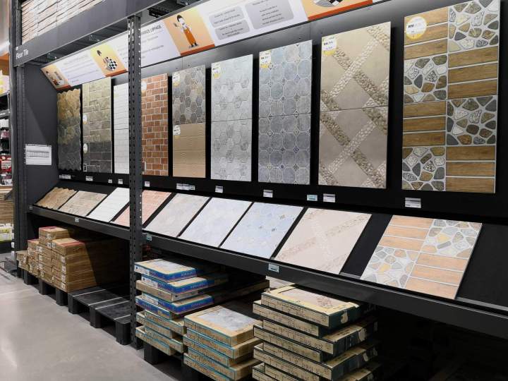 Vente de carrelage La Saline